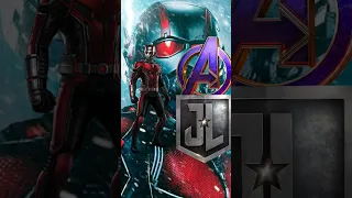 Ant-Man vs Avengers & Justice League #marvelvsdc