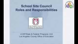 School Site Council: Roles & Responsibilities Webinar