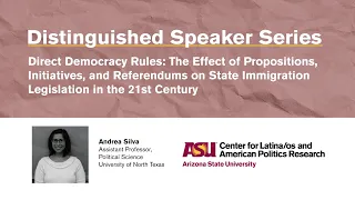 Direct Democracy Rules: a presentation and discussion with Andrea Silva