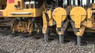 Socaria de Lastro - Mecânico Plasser & Theurer de Ferrovia