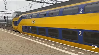 Treinen op het Station Eindhoven Centraal 2024