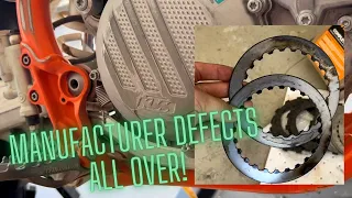 HOW TO CHANGE KTM CLUTCH PLATES