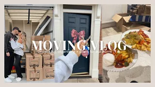 MOVING VLOG #4 | Unpacking, organising + plans for our home 📦🏠