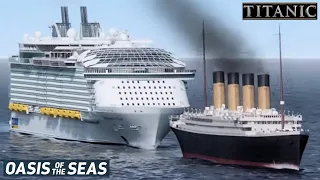 Titanic is SMALL compared to Cruise Ships