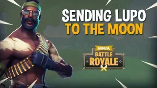 Sending Lupo To The Moon!! - Fortnite Battle Royale Gameplay - Ninja & Dr Lupo