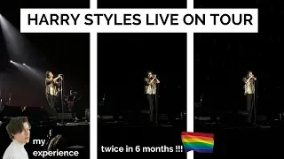 HOW HARRY STYLES NOTICED ME | Going to TWO Harry Styles Live on Tour Concerts