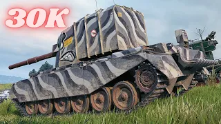 World of Tanks FV4005 stage II 30K Damage - FV4005 etc compilation   #WoT