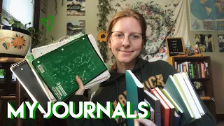 My 16 Used Journals! | Journaling Habits