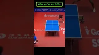 UNBELIEVABLE SHOT!! [🏓🤯]Uda Yukiya vs  Aruna Quadri