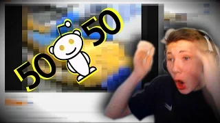 Reddit's 50/50 CHALLENGE!  !!WARNING DISGUSTING!!