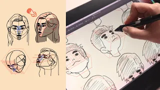 How To Draw The Head From Any Angle - Skillshare Teaser