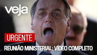 VÍDEO COMPLETO: A reunião de Bolsonaro com ministros em 22 de abril