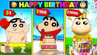 $1 Shinchan's Birthday Vs $1,000,000,000 in GTA 5