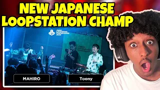MAHIRO vs Toony | Japan Loopstation Championship 2023 | Final | YOLOW Beatbox Reaction