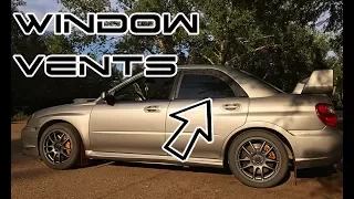 How to Install Visual Autowerks Window Vents