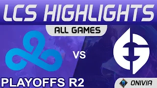 C9 vs EG Highlights ALL GAMES Round2 LCS Summer Playoffs 2021 Cloud9 vs Evil Geniuses by Onivia