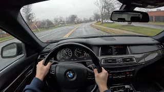 2013 BMW 750Li xDrive  - POV Test Drive | 0-60