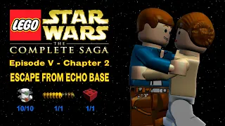 [100% Guide] LEGO Star Wars: TCS - Episode V, Level 2 "Escape from Echo base" - All Minikits