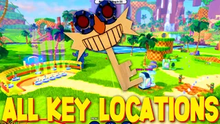 HOW TO GET ALL HIDDEN EGGMAN KEY LOCATIONS in SONIC SPEED SIMULATOR! (Treasure Hunter Knuckles)