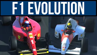 Formula 1 Evolution: Engine Sound Comparison | Which F1 car has the best sound?