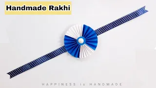 Easy Handmade Rakhi Making | How to Make Rakhi with Paper | #shorts #HandmadeRakhi