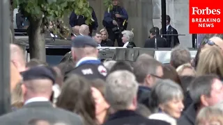 President Biden, First Lady Dr. Jill Biden Visit Queen Elizabeth's Coffin As She Lies In State