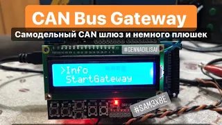 CAN Bus Gateway (homemade CAN gateway with additional program)