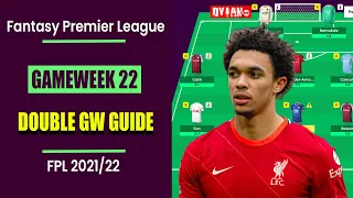 FPL Double Gameweek 22: Complete Double Gameweek Guide | Fantasy Premier League Tips 2021/22