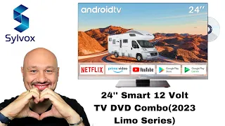 Sylvox 24'' Smart 12 Volt TV DVD Combo da Camper  Recensione