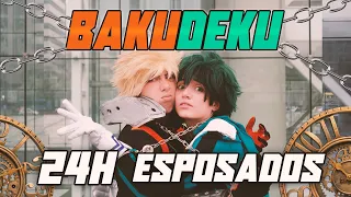 BAKUDEKU esposados por 24 HORAS! -🕘【BNHA COSPLAY CHALLENGE】