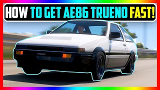 How to get the Toyota Trueno AE86 in Forza Horizon 5 - Unlock Rarest Car in the Game FAST!
