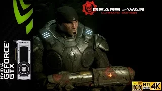 Gears Of War Ultimate Edition DX12 Benchmark| 1080p,1440p,4K| GTX 980Ti | i7 5930K 4.5GHz