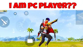 I am pc player??  gameplay with my custom hud 🔥🔥