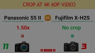 Panasonic S5 II vs Fujifilm X-H2S Comparison: 11 Reasons to buy the S5 Mark II and 17 to buy X-H2S