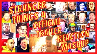 STRANGER THINGS 4 - OFFICIAL TRAILER - REACTION MASHUP - SEASON 4 - NETFLIX - [ACTION REACTION]