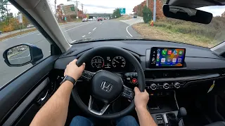 NEW 2023 Honda CRV Detailed POV Drive + First impressions