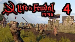 РЕЙД ВРАГА В ТОП MMO RPG 2019 (Life is Feudal)