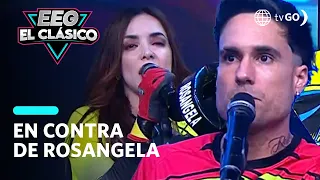 EEG El Clásico: Gino Assereto complained about Rosangela Espinoza's bad attitude (TODAY)
