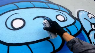 Bombing Characters Graffiti