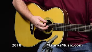 Martin 000-28 vs 000-28 (2018) at Maury's Music