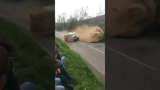 Rallye charbonnière crash