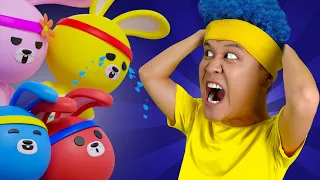 Nanny Cha-Cha & Nanny Lya-Lya | D Billions Kids Songs