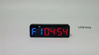 The Teaching Video of ANJANK Portable Gym Timer Clock