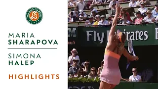Maria Sharapova v Simona Halep Highlights - Women's Final 2014 - Roland-Garros
