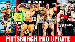 BIG RAMY BIG UPDATE FROM PITTSBURGH PRO SHOW | ROHIT KHATRI FIX PRO CARD | NICK WALKER UPDATE