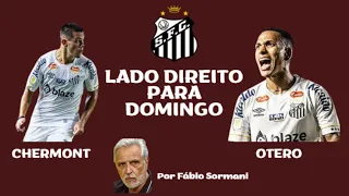 CHERMONT E OTERO NO LADO DIREITO CONTRA O PALMEIRAS