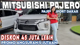 MAKIN MURAH TURUN HARGA MITSUBISHI PAJERO SPORT DAKAR TERBARU 50 JUTA ‼️ SUV DIESEL CICILAN 5 JUTA