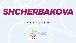 Interview: Anna Shcherbakova (RUS) | ISU European Figure Skating Championships | #EuroFigure