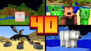 40 RZECZY, których MOGŁEŚ nie WIEDZIEĆ o Minecraft!