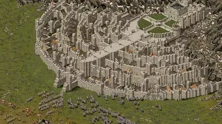 EPIC SIEGE of MINAS TIRITH - Stronghold HD